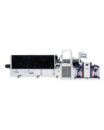 EXCITECH EF566GW LASER — лазерний крайколичкувальний верстат для вузьких деталей