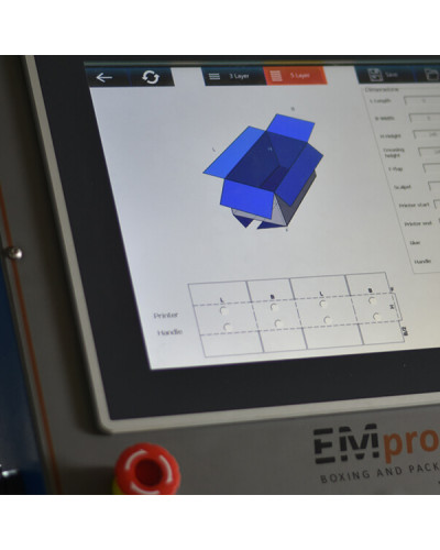 Автоматичний верстат BOXmaker PRO 2400S для виробництва коробок із гофрокартону