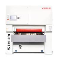 MOTIMAC KE-RC1000 — двострічковий калібрувально-шліфувальний верстат KERIS 1000 мм