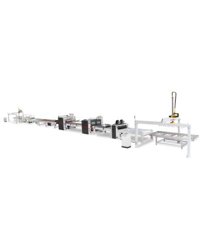 TC Machinery TC-PUR 1350 — лінія ламінування плит