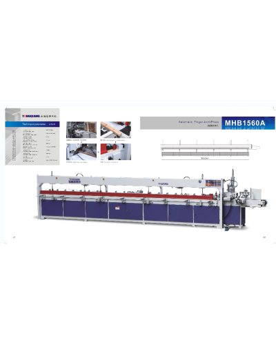 YONGQIANG FJL150BS — лінія зрощування з пресом MHB1560A